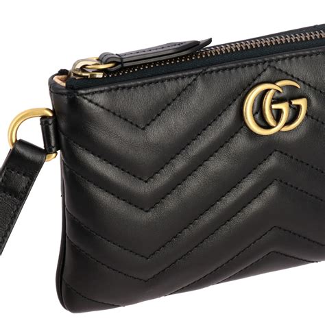 gucci pouchette|pochette gucci donna.